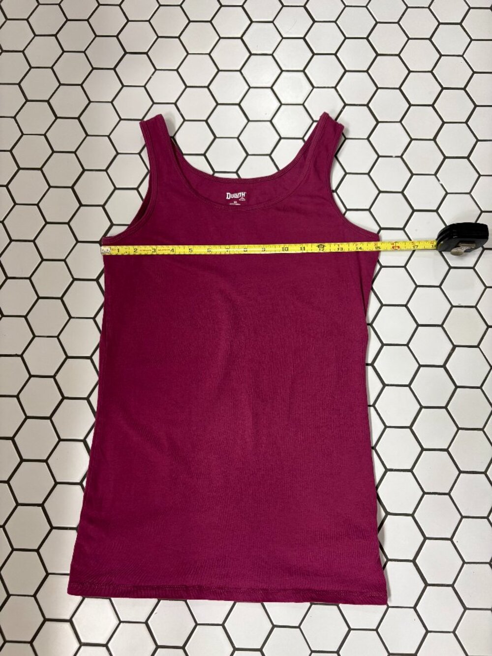 Duluth Trading Co No-Yank Tank Top Purple Womens XS